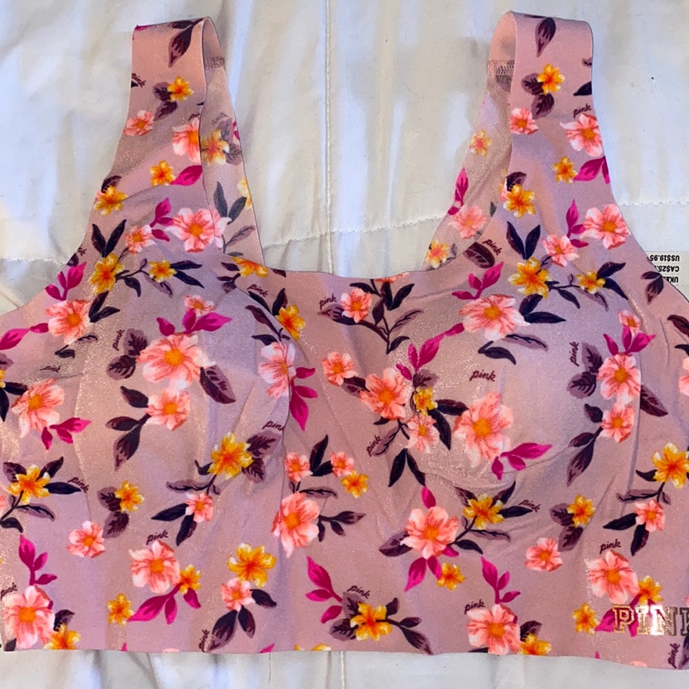 Victoria’s Secret PINK Lightly Lined Bralette/Sports Bra Size L